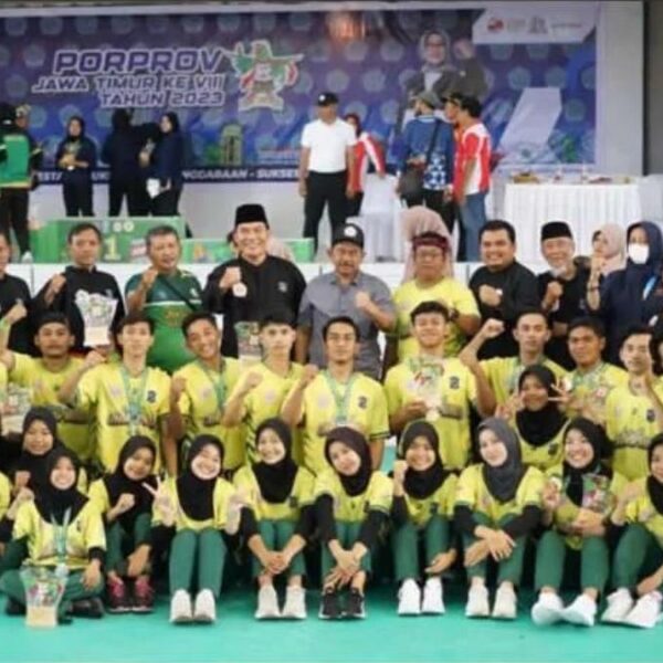 Surabaya Juara Umum Cabor Pencak Silat Porprov Jatim 2023